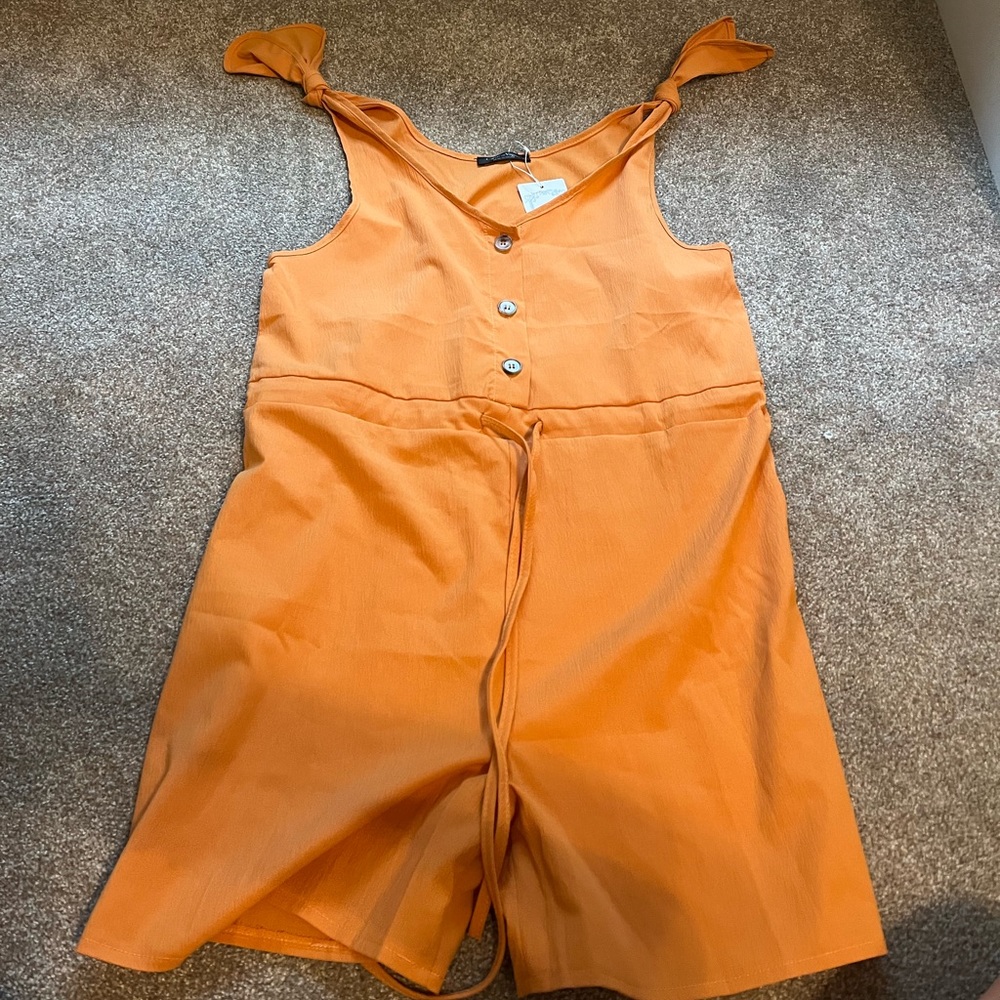 Orange romper size L
